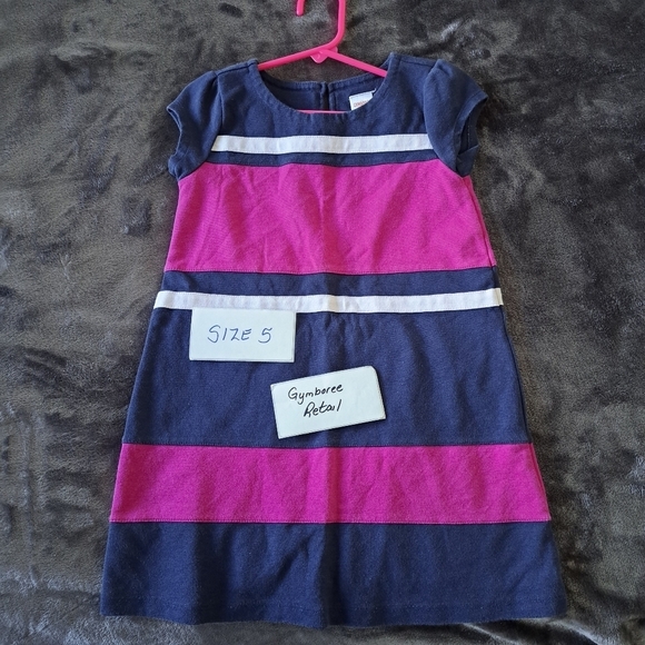 Gymboree girls size 5 color block dress - Picture 1 of 2